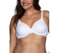 Vanity Fair Beauty Back Smoothing Minimizer Bra, Minimizes Bust Line 1.5", Non Padded Cups Up to H Sujetador Reductor, Blanco Star, 95H para Mujer