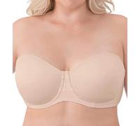 Vanity Fair - Sujetador sin Tirantes Beauty Back, Rosa Beige, 75D (Talla del Fabricante: 34D)