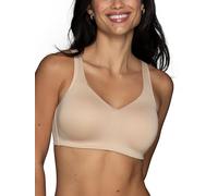 Vanity Fair Women's Beyond Comfort Seamless Back Wireless Bra, Simple Sizing-Neutral, Medium