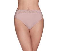 Vanity Fair Women's Flattering Lace Hi Cut Panty 13280
