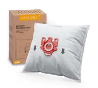 VANJOOL® Bolsas para aspiradora Miele F/J/M - Compatible con Compact C1, Compact C2, Complete C1, Hoover, Otto & Weltstar - 10 bolsas de aspiradora + 2 filtros - 5 capas de filtración - Alta absorción