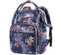 VANKEAN Mochila para computadora portátil para mujer, mochilas para computadora de 15.6 pulgadas para la escuela, mochila universitaria repelente al agua con puerto USB, mochila de viaje de negocios