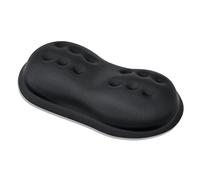 Vankey Soporte para muñeca de ratón de espuma viscoelástica suave, soporte ergonómico para computadora, portátil, oficina, juegos de PC, diseño de agujeros de masaje, fácil de escribir y reparar el