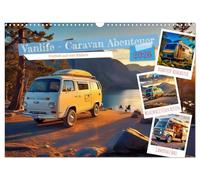Vanlife - Caravan Abenteuer (Wandkalender 2026 DIN A3 quer), CALVENDO Monatskalender: Entflieh dem Alltag, entdecke die Welt auf eigene Faust und finde dein Zuhause dort, wo die Sonne untergeht.