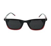 VANLO Gafas de rejilla 415-ASRB - marco rojo negro - rejilla bifocal