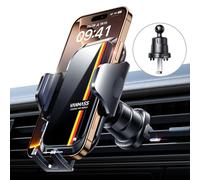 VANMASS 2025 Upgrade【Militare】Soporte para teléfono móvil para coche, gancho de ventilación, soporte para teléfono móvil, giratorio 360°, soporte para coche, 100% protección de silicona, soporte para