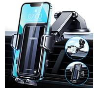VANMASS Soporte Movil Coche,【2023 Versión Definitiva】 Universal Ventosa,【Militar Superior】para Teléfono Salpicadero Parabrisas Montaje para iPhone 14 13 Pro MAX Samsung Galaxy S23 22 Ultra,