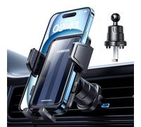 VANMASS Soporte para teléfono móvil de clase militar para la ventilación del coche [gancho de ventilación más fuerte 2023] Soporte para teléfono móvil para coche flexible giratorio