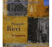 VANNI MORETTO - Ricci-6 Sinf.Op.2-Archivio Della Sinfonia Milanese Vol.6