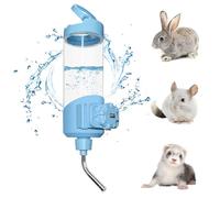 Vannon Top Fill - Dispensador de agua para animales pequeños para jaula, 652.0 g, botella de agua para conejo, chinchilla, hurón, cobaya, ardilla, erizo, diámetro de boquilla para mascotas: 10 mm, sin