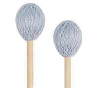 VANPHY Marimba - Juego de 2 mazos de hilo con mango de madera de haya, accesorios de percusión para xilófono, glockenspiel, vibráfono, ideal para principiantes, estudiantes, amantes de la música