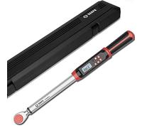 VANPO Llave Dinamométrica Digital 10-200Nm, 1/2" Llave Dinamométrica Auto & Moto, Precisión de Error ±2% con Memoria Preestablecida, Zumbador e Indicador LED