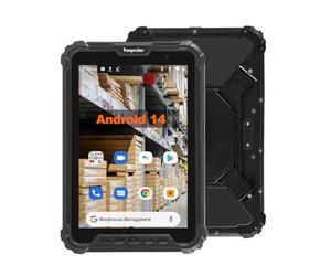 Vanquisher Tablet PC empresarial ultra resistente de 8 pulgadas, Android 14 Warehouse con escáner de código de barras 2D | Memoria grande de 8 GB + 128 GB | Batería de alta capacidad de 10000 mAh |