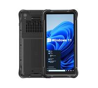 Vanquisher - Tablet PC resistente de 6.5 pulgadas, Windows 11 IOT Enterprise OS, PDA de mano con escáner de código de barras Honeywell N3680, NFC, GPS, 8 GB de RAM +128 GB, para aplicaciones móviles
