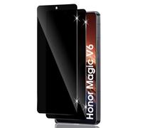 Vanrain Protector de Pantalla Privacidad para Honor Magic V6 5G, 2 Piezas Antiespia Cristal Templado, Dureza 9H Anti-Arañazo Sin Burbujas