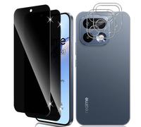 Vanrain Protector de Pantalla Privacidad para Realme 16 Plus 5G, 2+2 Piezas Antiespia Cristal Templado y Protector de Lente de Cámara, Dureza 9H Anti-Arañazo