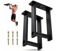 VANROUG Barra de dominadas montada en la pared, barra de dominadas montada en el techo, barra de dominadas para el hogar, para entrenamiento de fuerza, carga máxima de 200 kg