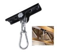 VANROUG Percha para saco de boxeo pesado, soporte para colgar bolsas de boxeo, rotación de 360°, gancho de madera para entrenamiento de boxeo, Muay Thai, columpio de yoga aéreo y hamaca