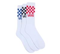Vans Off The Wall Classic Crew - Calcetines (3 unidades, talla 5/8), color blanco, blanco, Talla única