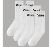 Vans 6 Pares Calcetines Blancos Unisex Classic Half Crew VN000QCCWHT