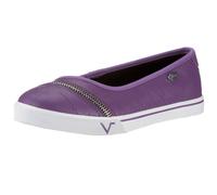 Vans ALLSTON Crackle PURPEL Ballerina VHA936U - Bailarinas de Ante para Mujer, Color Azul, Talla 41