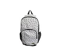 Vans Alumni mochila All-over Logo blanco negro