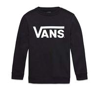 Vans_Apparel Classic Crew, Sudadera Niños, Negro (Black-White Y28), 140 (Talla del Fabricante: M)