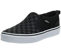 Vans Asher, Zapatillas Deportivas Hombre, Checkers Black, 40.5 EU