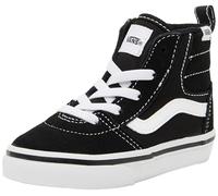 Vans Ashwood Hi Decon Side Zip, Zapatillas, Negro y Blanco, 23 EU