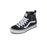 Vans Ashwood Hi Decon - Tenis deportivos para niños, color negro y blanco, talla 1.5, negro y blanco, 32.5 EU