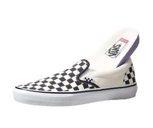 VANS Authentic Skate - Zapatillas deportivas de Skateboard - Zapatillas de moda unisex para adulto con plantilla extraíble, Checkerboard, 45 EU