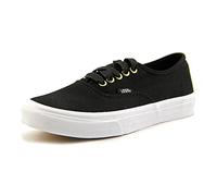 Vans Authentic Slim, Zapatillas Hombre^Mujer, Schwarz ((Gold Pop) Twil ERX), 38.5 EU / 5.5 UK / 6.5 US