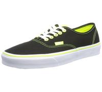 Vans Authentic, Zapatillas de Tela Unisex, Negro (Neon Pop Black), 36.5 EU