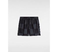 Vans - Bañador surfero Primary Checkerboard, Hombre, Negro, Talla: XS