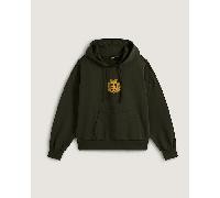 Vans - Berlin Crest Retro Pullover Hoodie, Mujer, Verde, Talla: S