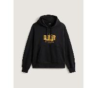 Vans - Berlin Off The Wall Pullover Hoodie, Hombre, Negro, Talla: M