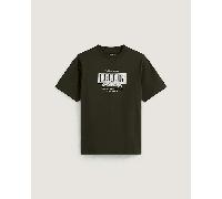 Vans - Berlin Off The Wall SS Tee Obsidian Fern, Hombre, Verde, Talla: S