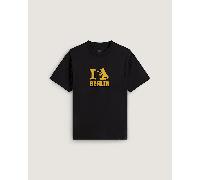 Vans - Berlin Skate SS Tee Black, Hombre, Negro, Talla: L