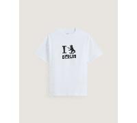 Vans - Berlin Skate SS Tee WHITE, Hombre, Blanco, Talla: L