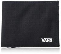 Vans Billetera de Viaje Ultra Delgada para Hombre, con Dos Pliegues, Color Blanco y Negro, Talla única