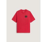 Vans - Blotched Circle SS Tee RACING RED, Hombre, Rojo, Talla: XS