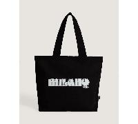 Vans - Bolso tote Milano, Hombre, Negro, Talla: Talla única