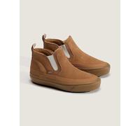 VANS Botines Chelsea de piel, MID-SLIP INSULATED. Color Marrón