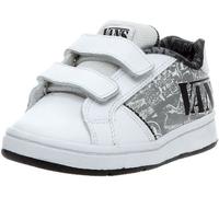 Vans Boy's Widow Slim Fashion Trainer White/Black UK 5 (niño).5, Blanco y Negro, UK 5 (Child).5