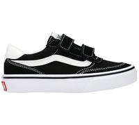 Vans Brooklyn LS V, Zapatillas, Lona de Ante Negro Blanco, 37 EU