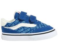 Vans Brooklyn LS V, Zapatillas Unisex niños, Retro Logo True Blue 21 EU