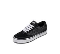 Vans Brooklyn LS, Zapatillas Hombre, Checkerboard Black Asphalt 46 EU