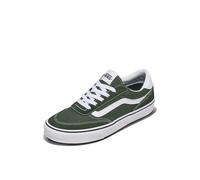Vans Brooklyn LS, Zapatillas Hombre, Emu - Suede/Canvas Dried Kelp, 45 EU