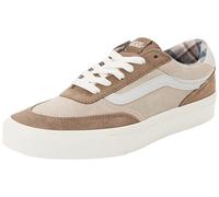 Vans Brooklyn LS, Zapatillas Mujer, E2V - Outdoor Plaid Warm Taupe, 38 EU