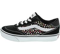 Vans Brooklyn LS, Zapatillas Mujer, Suede Canvas Black Floral 38 EU